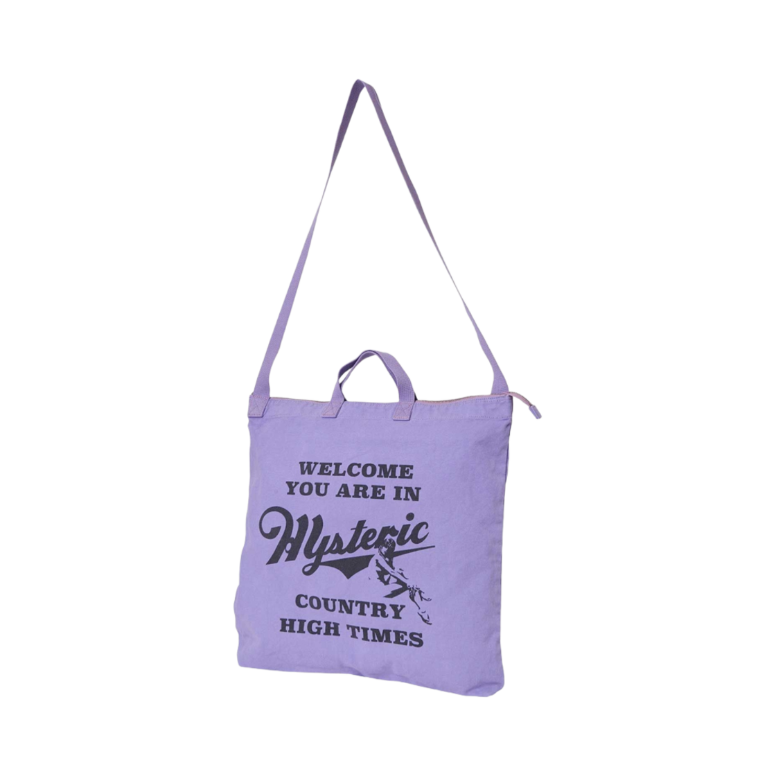 히스테릭 글래머 히스테릭 컨트리 숄더백 퍼플(Hysteric Glamour Hysteric Country Shoulder Bag Purple)