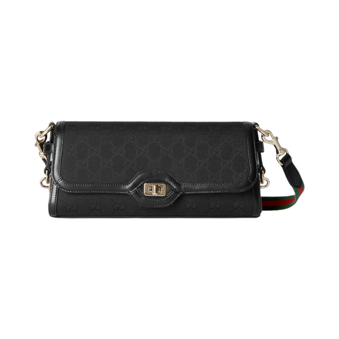 786027-FADAC-1060 Gucci Luce Small Shoulder Bag Black