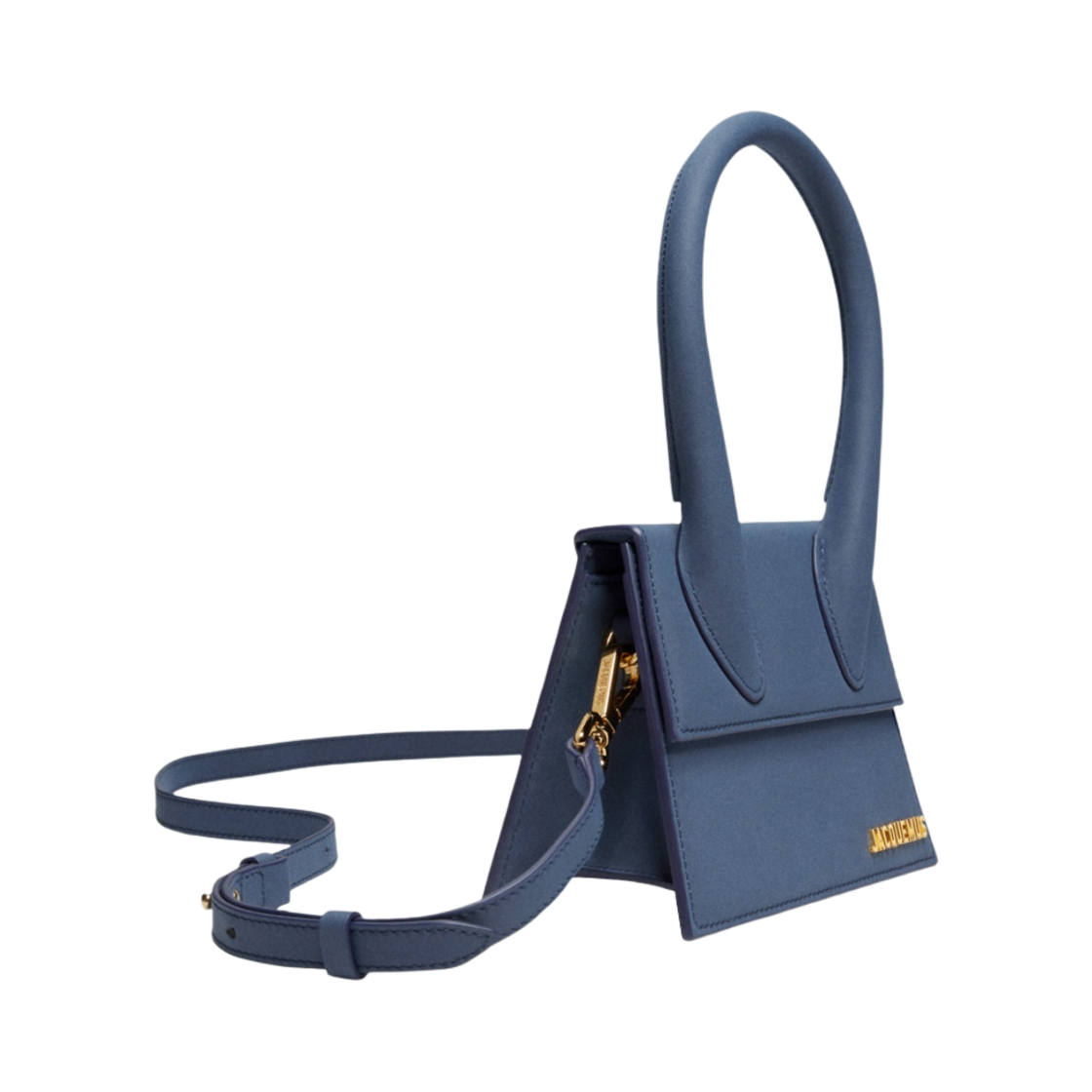 자크뮈스 르 치키토 모옌 시그니쳐 핸드백 다크 네이비(Jacquemus Le Chiquito Moyen Signature Handbag Dark Navy) - 2