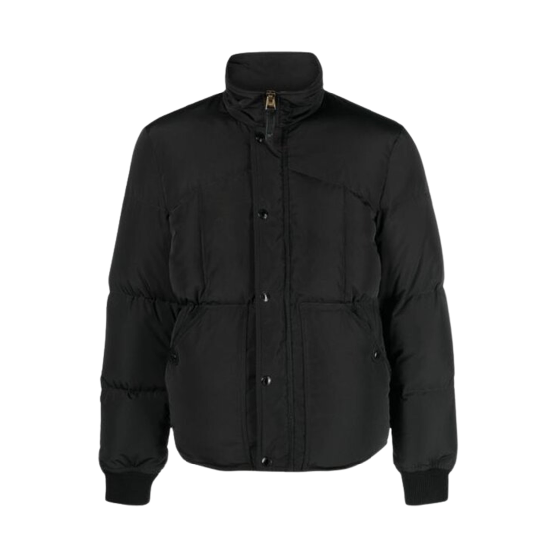 223OBD003-FMN001S23-LB999 Tom Ford Padded Nylon Jacket Black