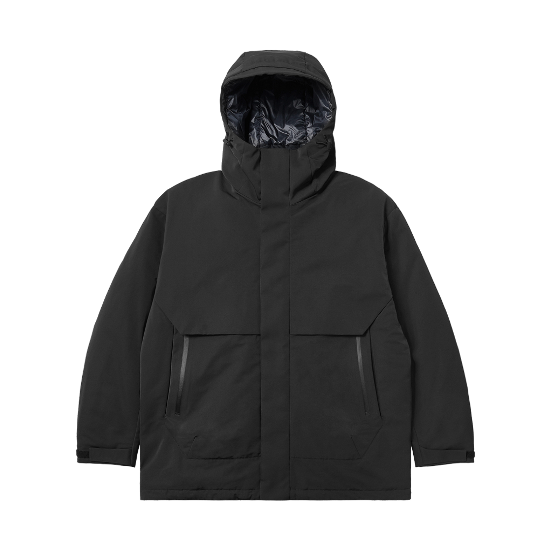 유니클로 x 질 샌더 하이브리드 다운 오버사이즈 파카 블랙(Uniqlo x Jil Sander Hybrid Down Oversized Parka Black)
