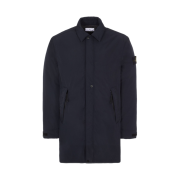 Stone Island 70726 Micro Twill with Primaloft Pure Insulation Trench Coat Navy Blue - 23FW