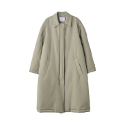 Blank03 Padded Trench Coat Light Khaki