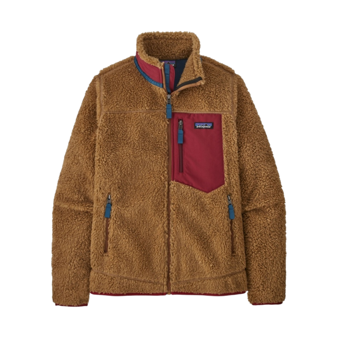 (W) 파타고니아 클래식 레트로X 자켓 네스트 브라운 왁스 레드