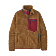 (W) Patagonia Classic Retro-X Jacket Nest Brown Wax Red