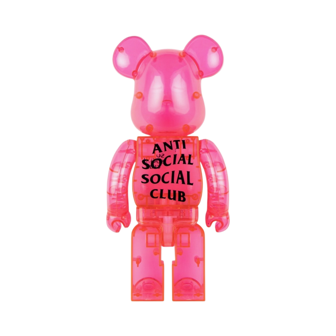 베어브릭 x 안티 소셜 소셜 클럽 400% 핑크(Bearbrick x Anti Social Social Club 400% Pink) - 2