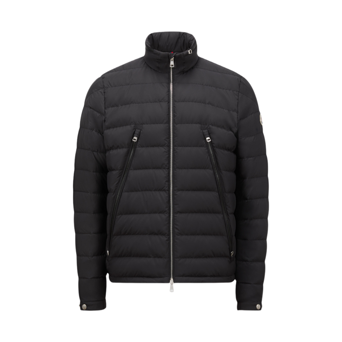 K1-091-1A00093-54A81-998 Moncler Alfit Hooded Short Down Jacket Black - 25SS