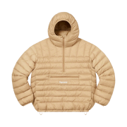 Supreme Micro Down Half Zip Hooded Pullover Tan - 22FW