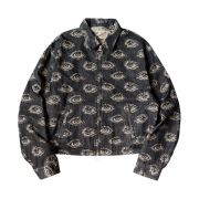 Kapital 12 oz. Speakeasy Denim Drizzler Jacket Black