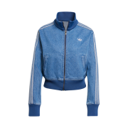 (W) Adidas Adicolor Denim Track Top True Indigo Denim - KR Sizing