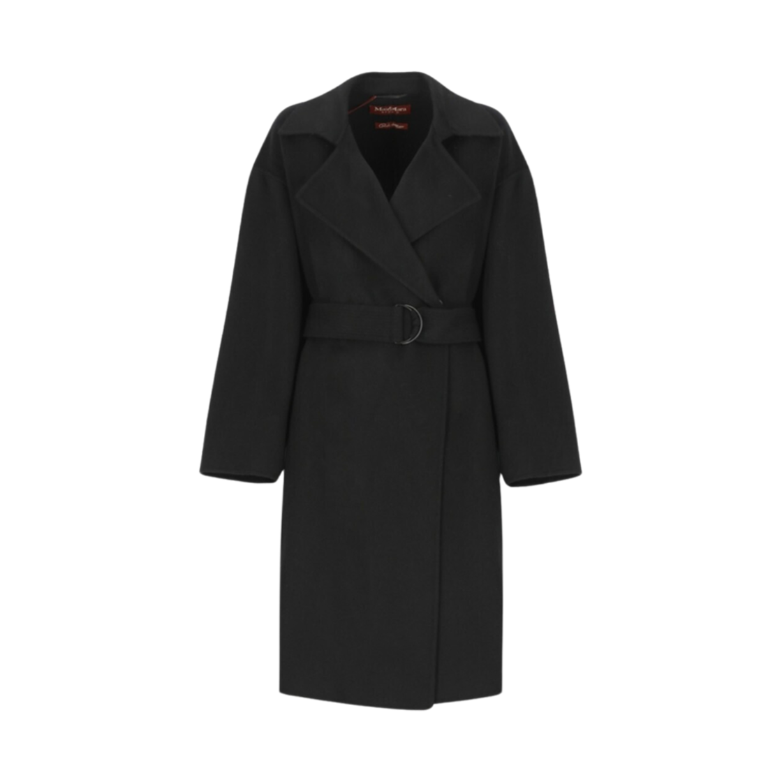 TURBIGO-007 (W) Max Mara Studio Turbigo Virgin Wool Coat Black