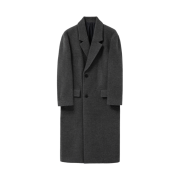 Wooyoungmi Wool Blend Belted Coat Grey - 24FW