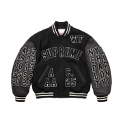 Supreme Praises Varsity Jacket Black - 25SS