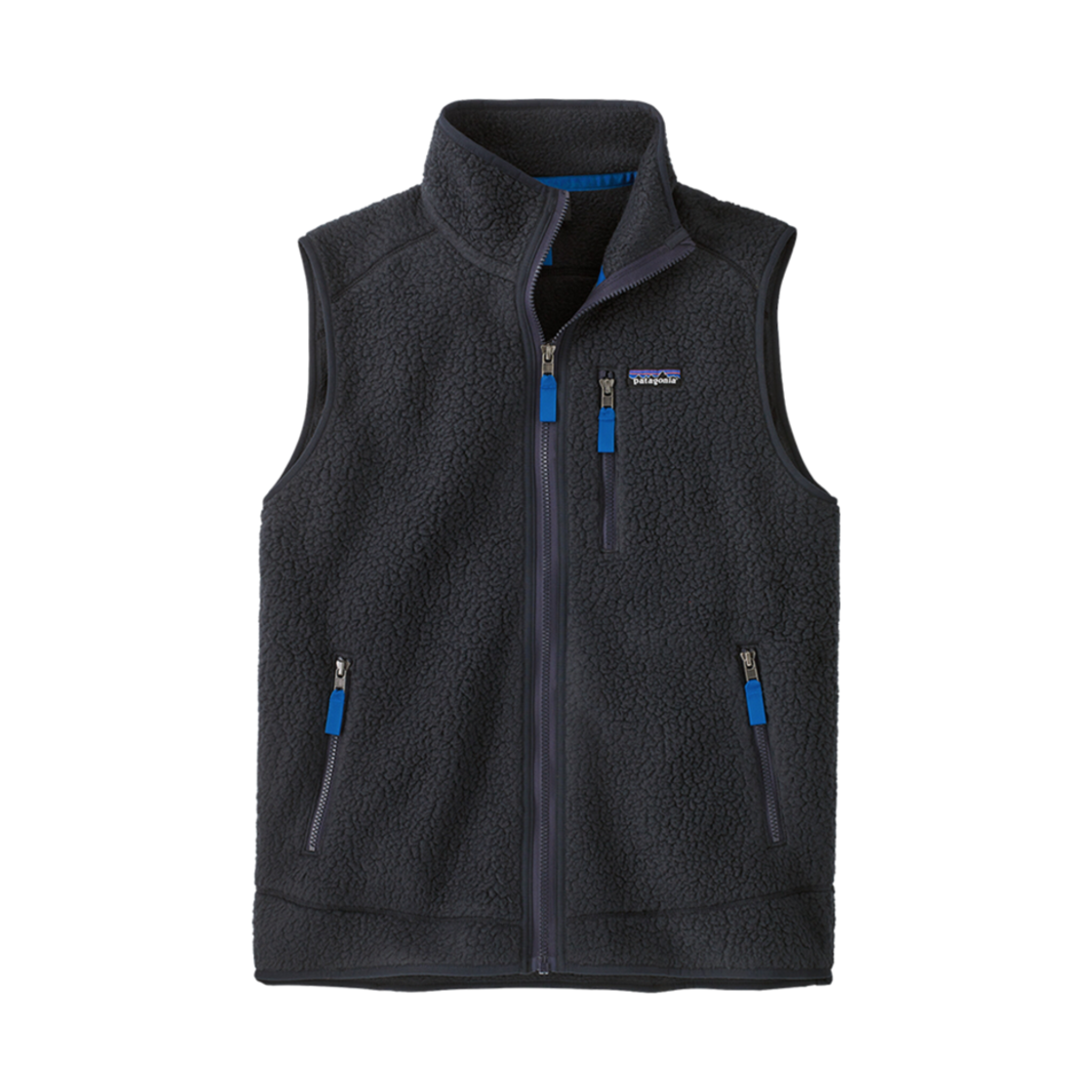 파타고니아 레트로 파일 플리스 베스트 피치 블루 W 엔드리스 블루(Patagonia Retro Pile Fleece Vest Pitch Blue W Endless Blue)