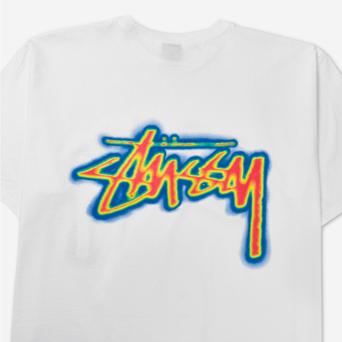 스투시 써멀 스탁 티셔츠 화이트(Stussy Thermal Stock T-Shirt White) - 4