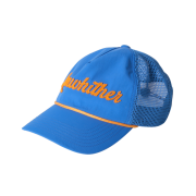 [KREAM 단독] runwhither Trucker Cap Blue