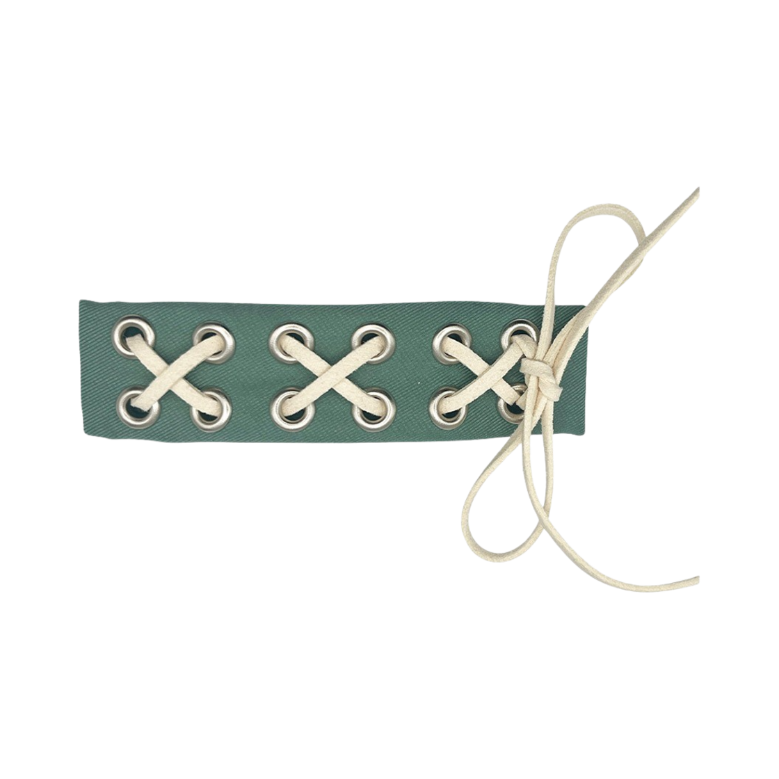 엔프프 스트링 리본 헤어핀 민트
