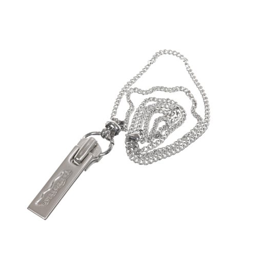 SG25SS03 Surgery Operatingroom Logo Zipper Slider Necklace
