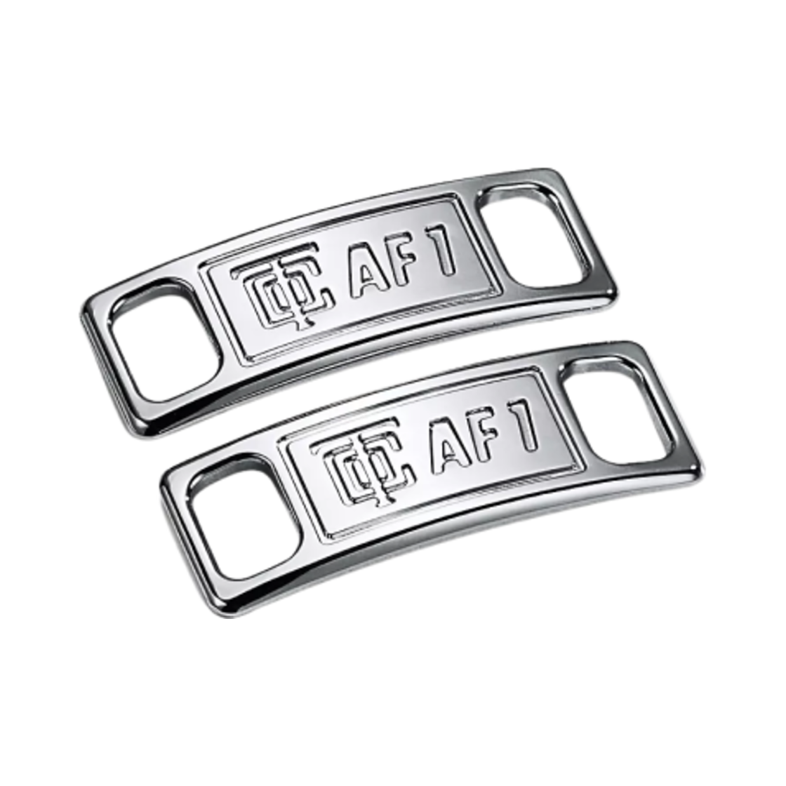 72163885 Tiffany & Co. x Nike Air Force 1 Dubrae Sterling Silver (Set of 2)