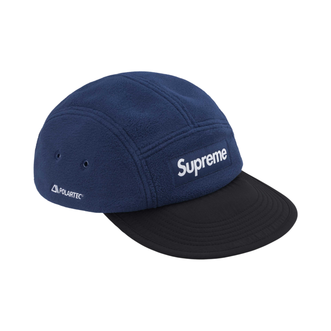 슈프림 폴라텍 이어플랩 캠프캡 네이비 - 24FW(Supreme Polartec Earflap Camp Cap Navy - 24FW) - 3
