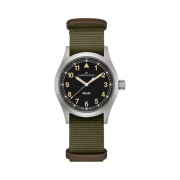 Hamilton Khaki Field Quartz 38mm Stainless Steel Black