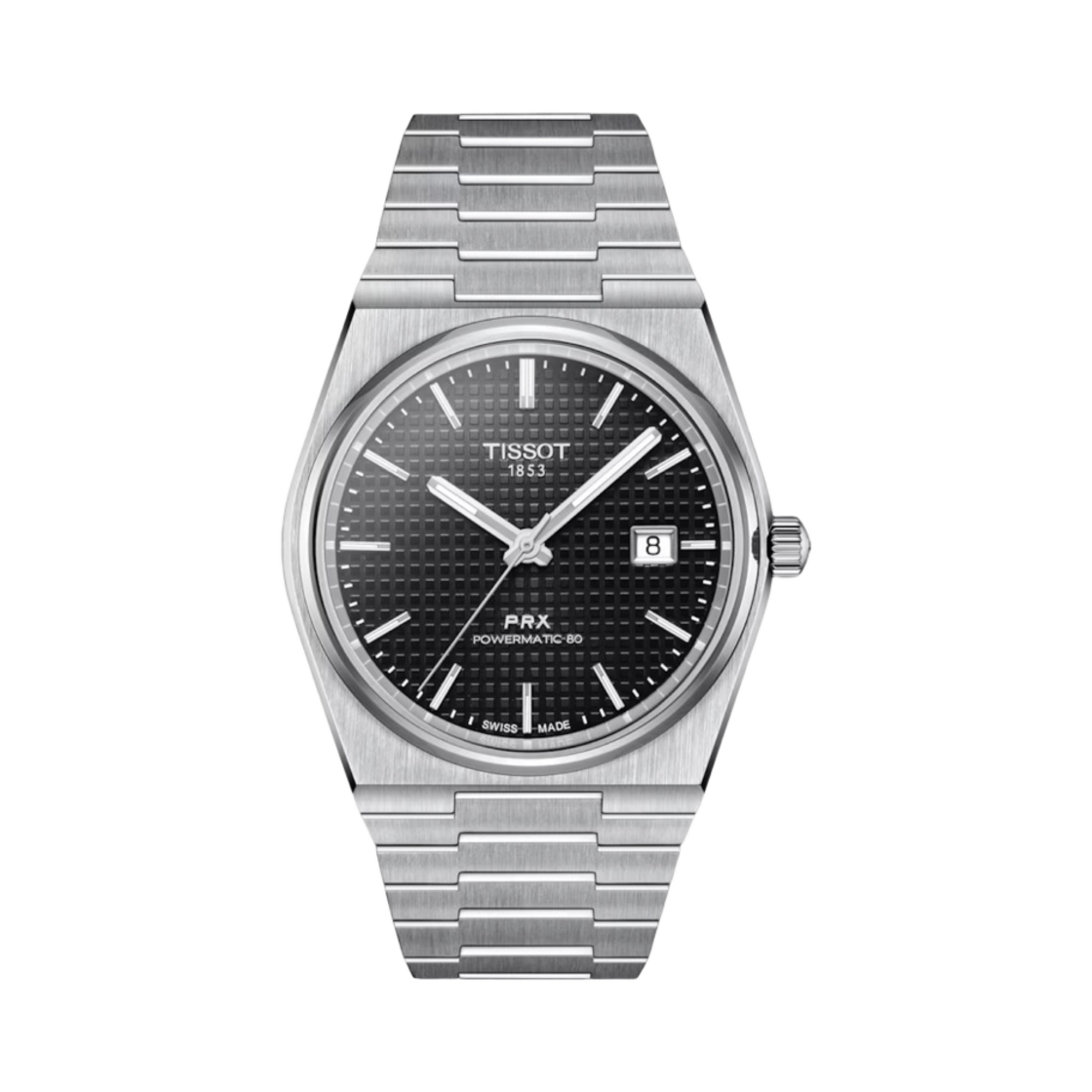 티쏘 PRX 파워매틱 80 40mm 스틸 블랙(Tissot PRX Powermatic 80 40mm Steel Black)