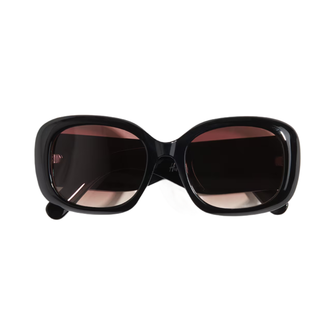 에이치앤엠 스퀘어 선글라스 블랙 핑크(H&M Square Sunglasses Black Pink)