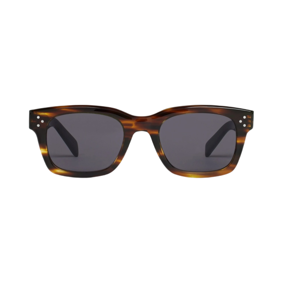 4S232CPLB-19SH Celine Black Frame 41 Sunglasses in Acetate Striped Havana