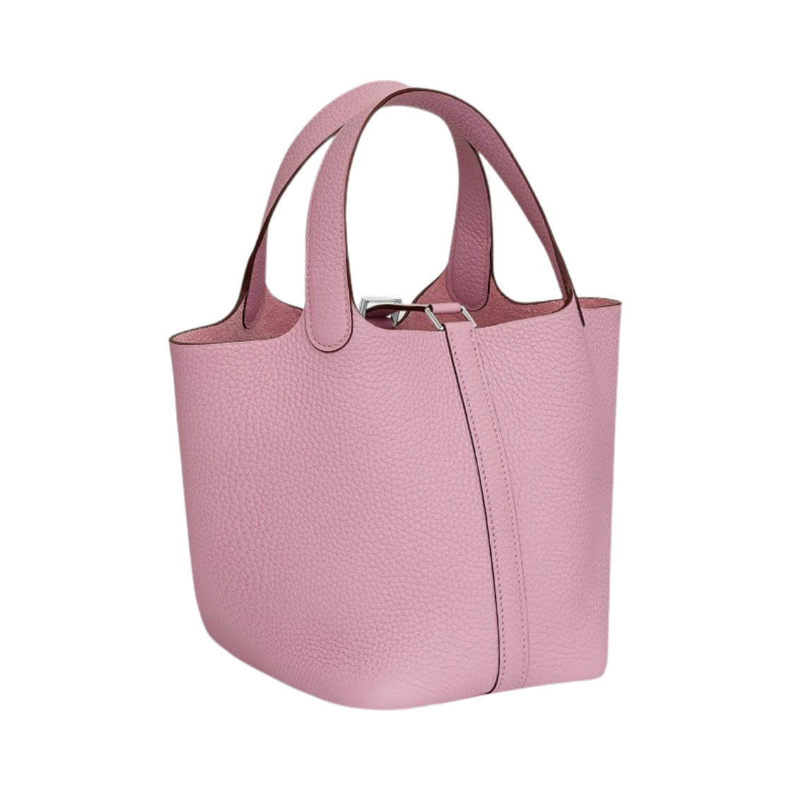 에르메스 피코탄 락 18 백 클레망스 & 팔라듐 하드웨어 모브 실베스트레(Hermes Picotin Lock 18 Bag Clemence & Palladium Mauve Sylvestre) - 4