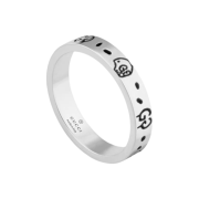 Gucci Ghost Ring Silver 3.8mm