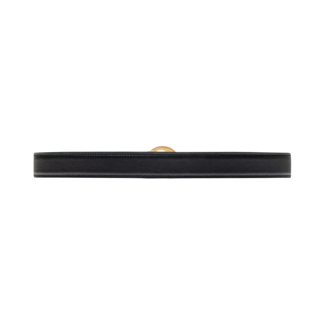 (W) 구찌 블론디 레더 벨트 블랙((W) Gucci Blondie Leather Belt Black) - 2