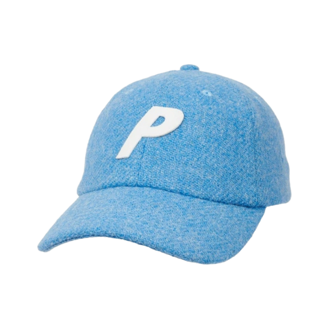 팔라스 해리스 트위드 P 6-패널 캡 라이트 블루 - 21FW(Palace Harris Tweed P 6-Panel Light Blue - 21FW) - 1
