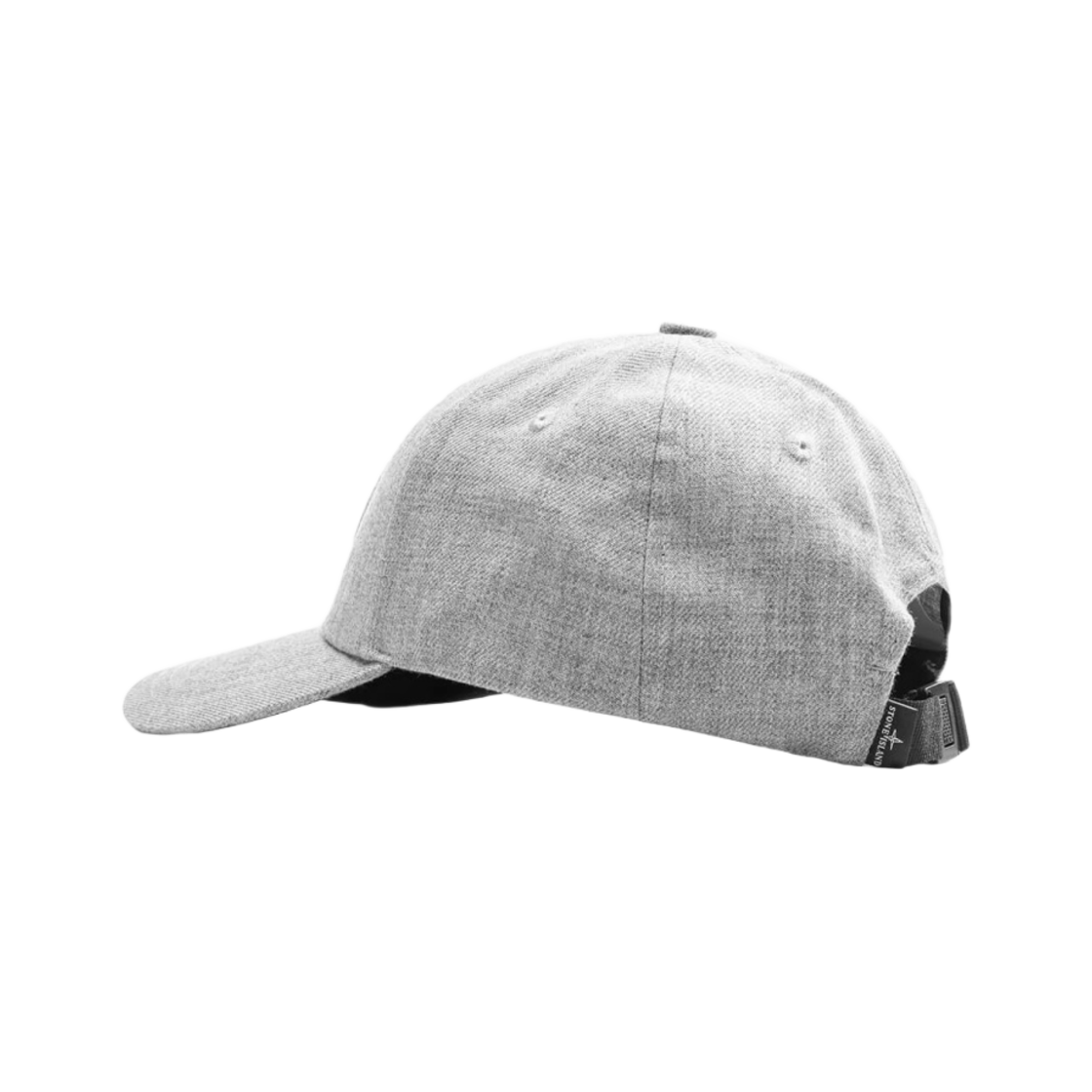 스톤 아일랜드 99675 6-패널 캡 멜란지 그레이 - 22FW(Stone Island 99675 6-Panel Cap Melange Grey - 22FW) - 3