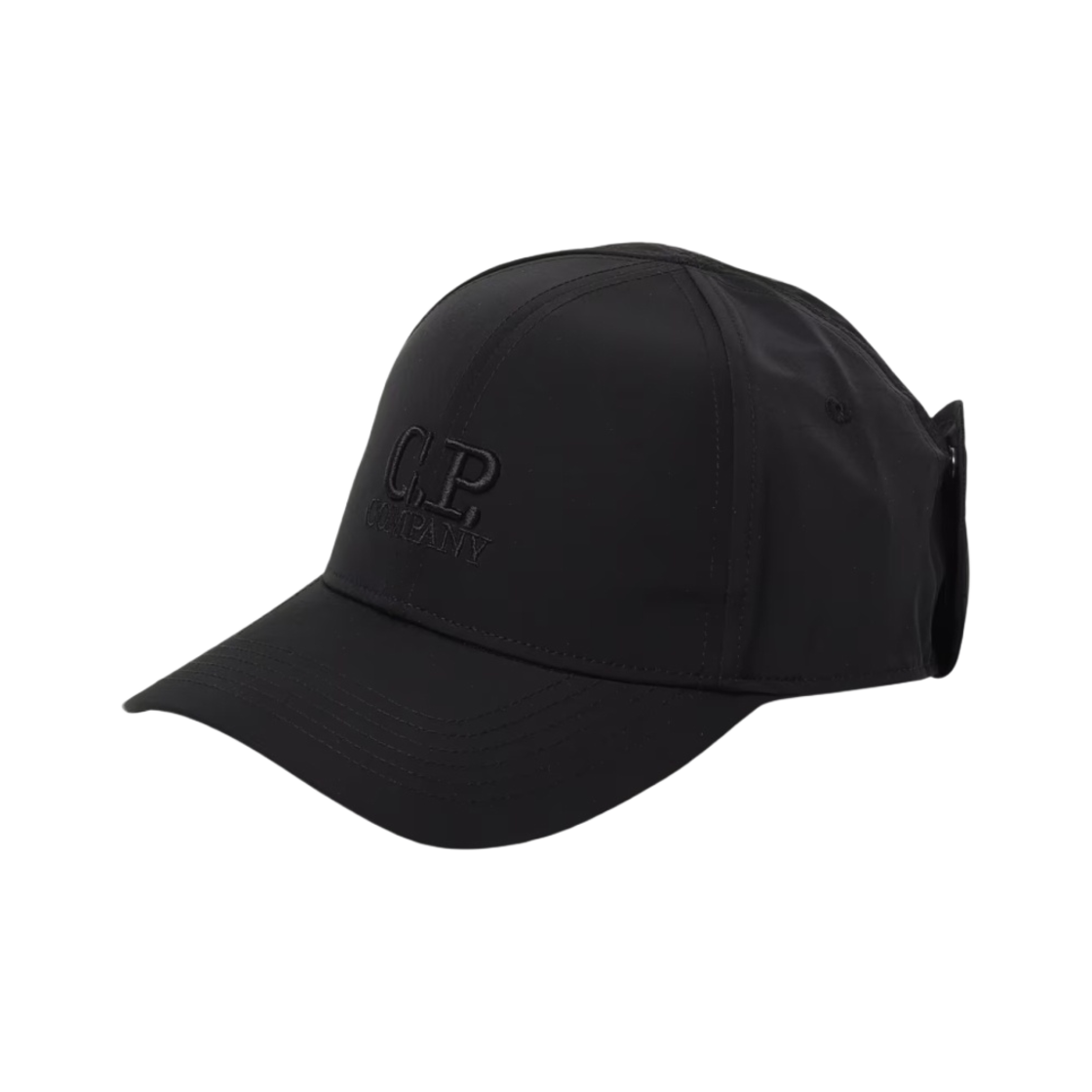 16CMAC146A005904A999 C.P. Company Chrome-R Goggle Cap Black - 24SS - 대표 이미지 #1