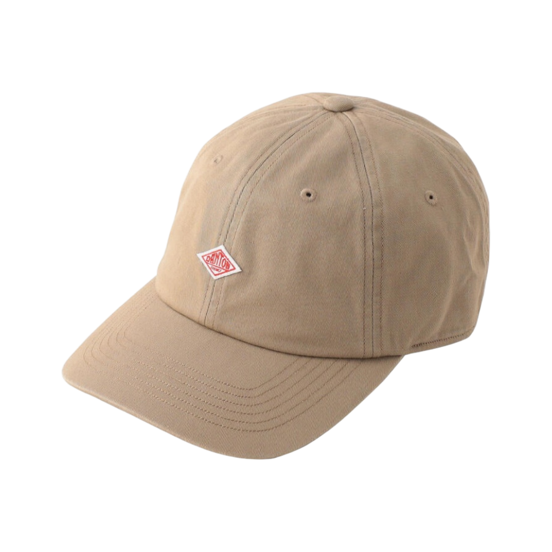 DT-H0227 Danton Chino Cloth 6-Panel Cap Beige