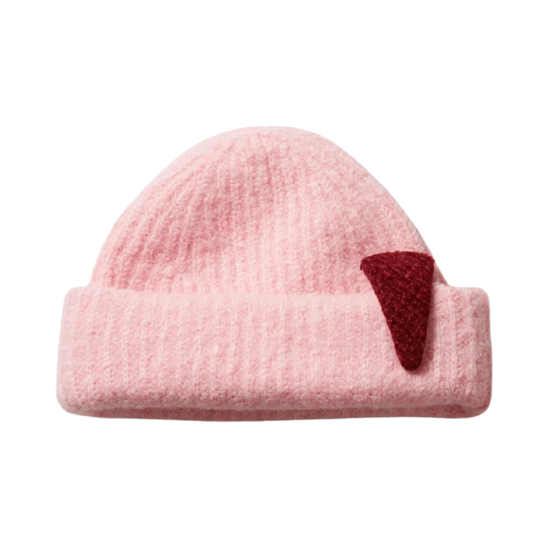 HN24W2 Hono Report Hair Clip Beanie Pastel Pink