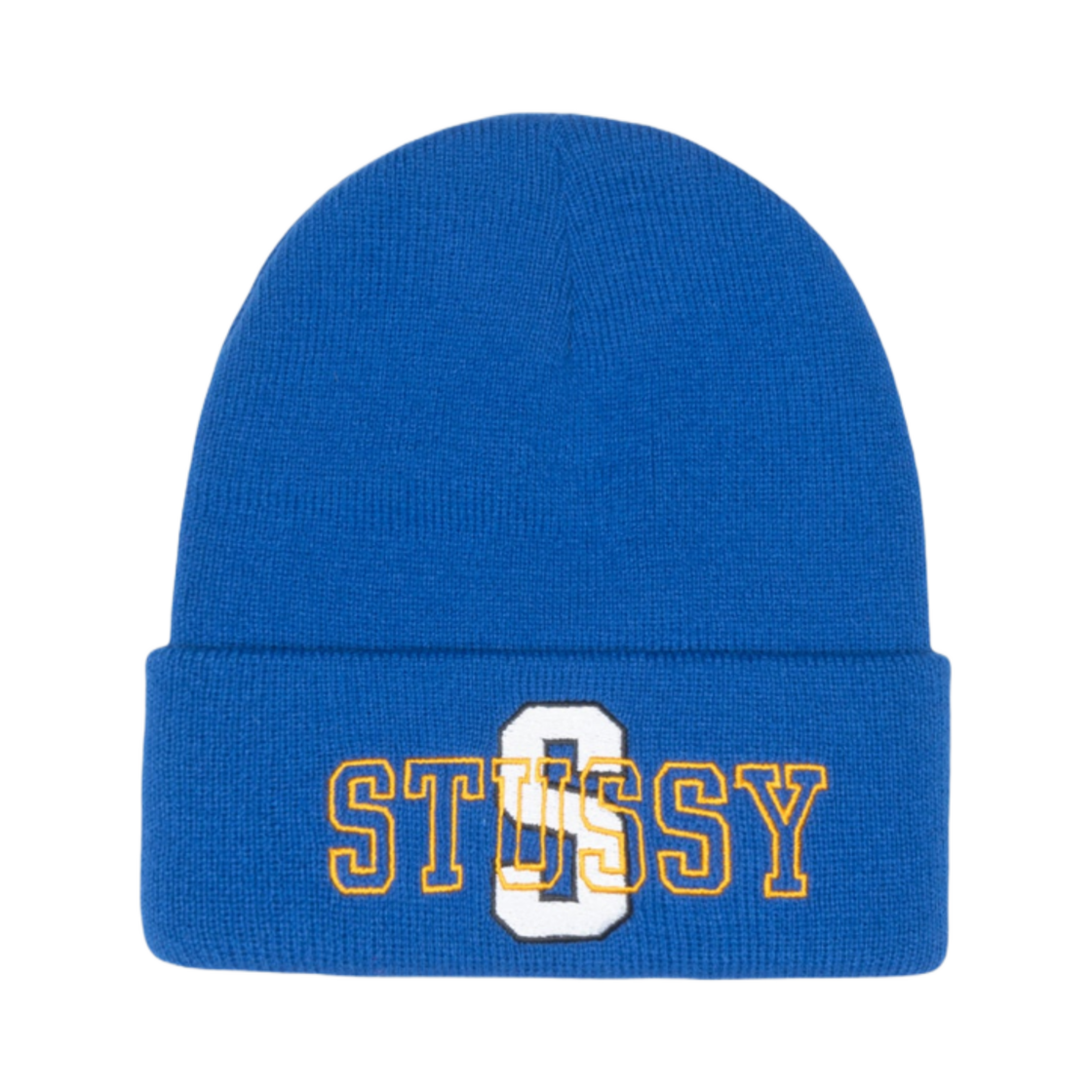 1321229 Stussy Varsity S Cuff Beanie Blue