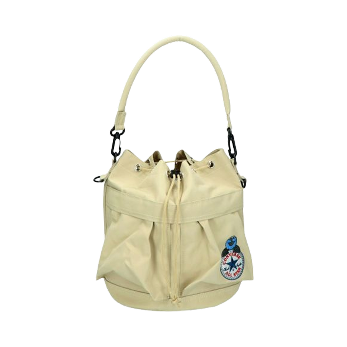 컨버스 x 퍼펫 순순 투웨이 드로스트링 백 아이보리(Converse x Puppet Sunsun 2Way Drawstring Bag Ivory)