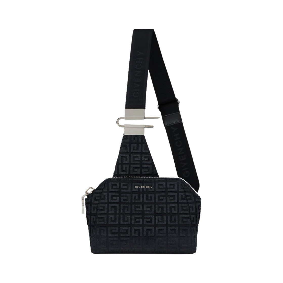 지방시 4G 자수 캔버스 스몰 안티고나 크로스바디백 블랙(Givenchy Small Antigona crossbody bag in 4G embroidered canvas Black) - 1