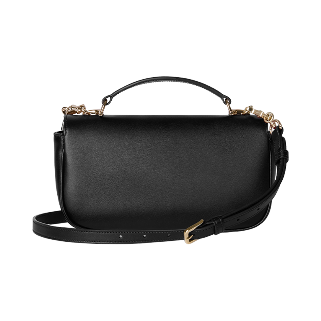 구찌 홀스빗 1955 스몰 탑 핸들백 블랙(Gucci Horsebit 1955 Small Top Handle Bag Black) - 3