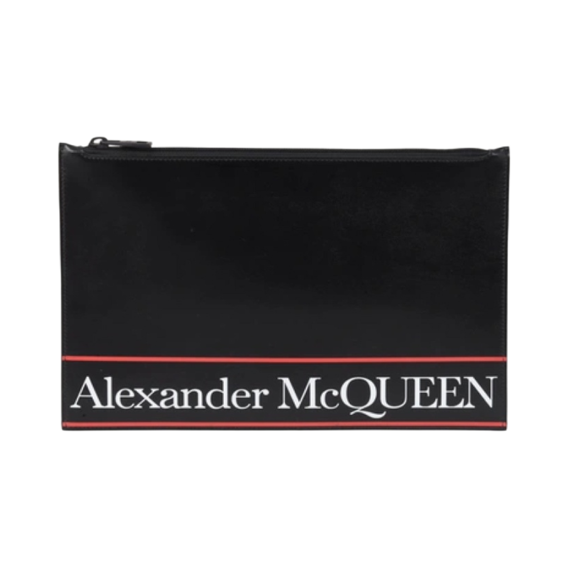 알렉산더 맥퀸 로고 클러치 블랙(Alexander McQueen Logo Clutch Black) - 1