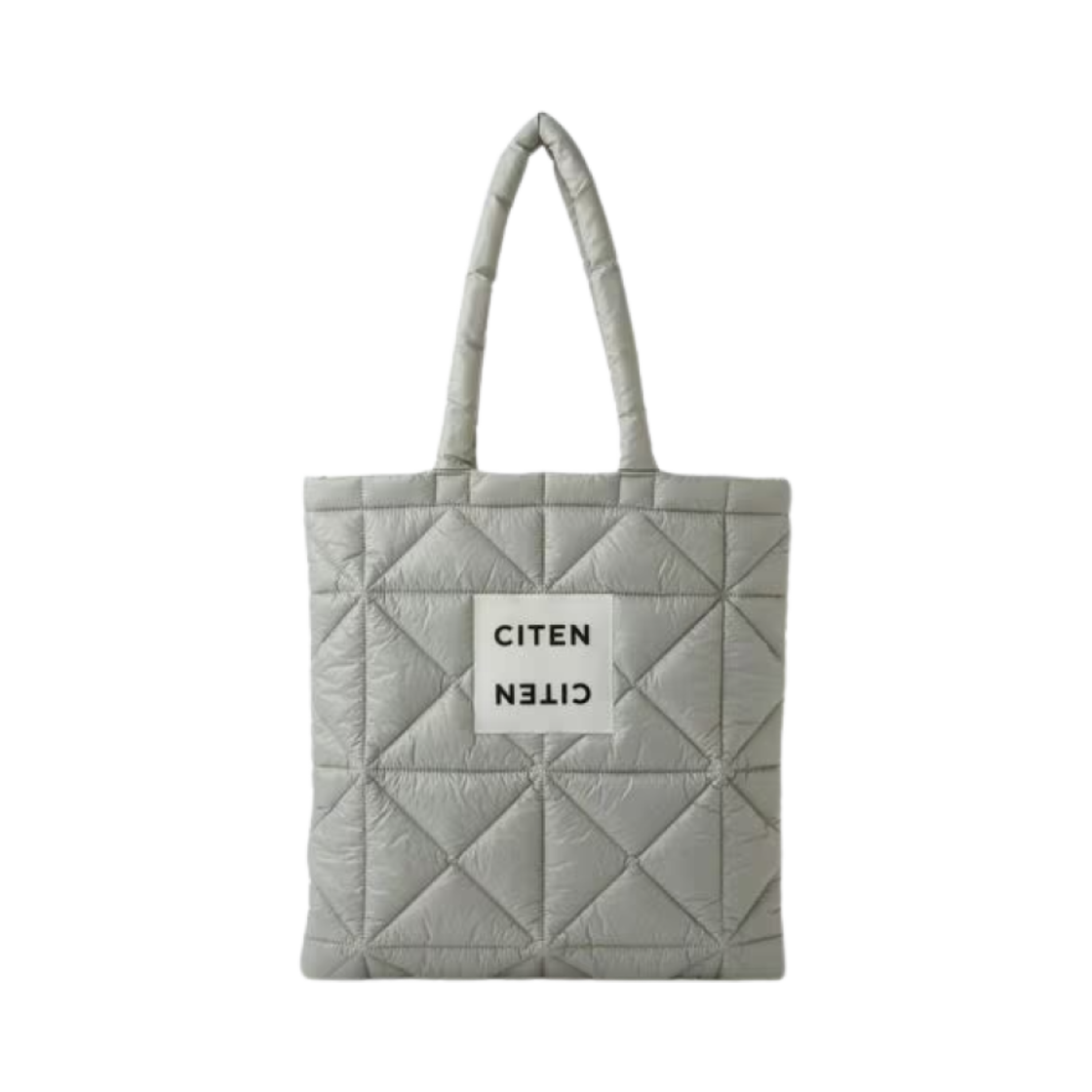 시텐 패디드 토트백 라이트 그레이(Citen Padded Tote Bag Light Grey)