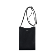 A.P.C. Jamie Neck Pouch Silver Black