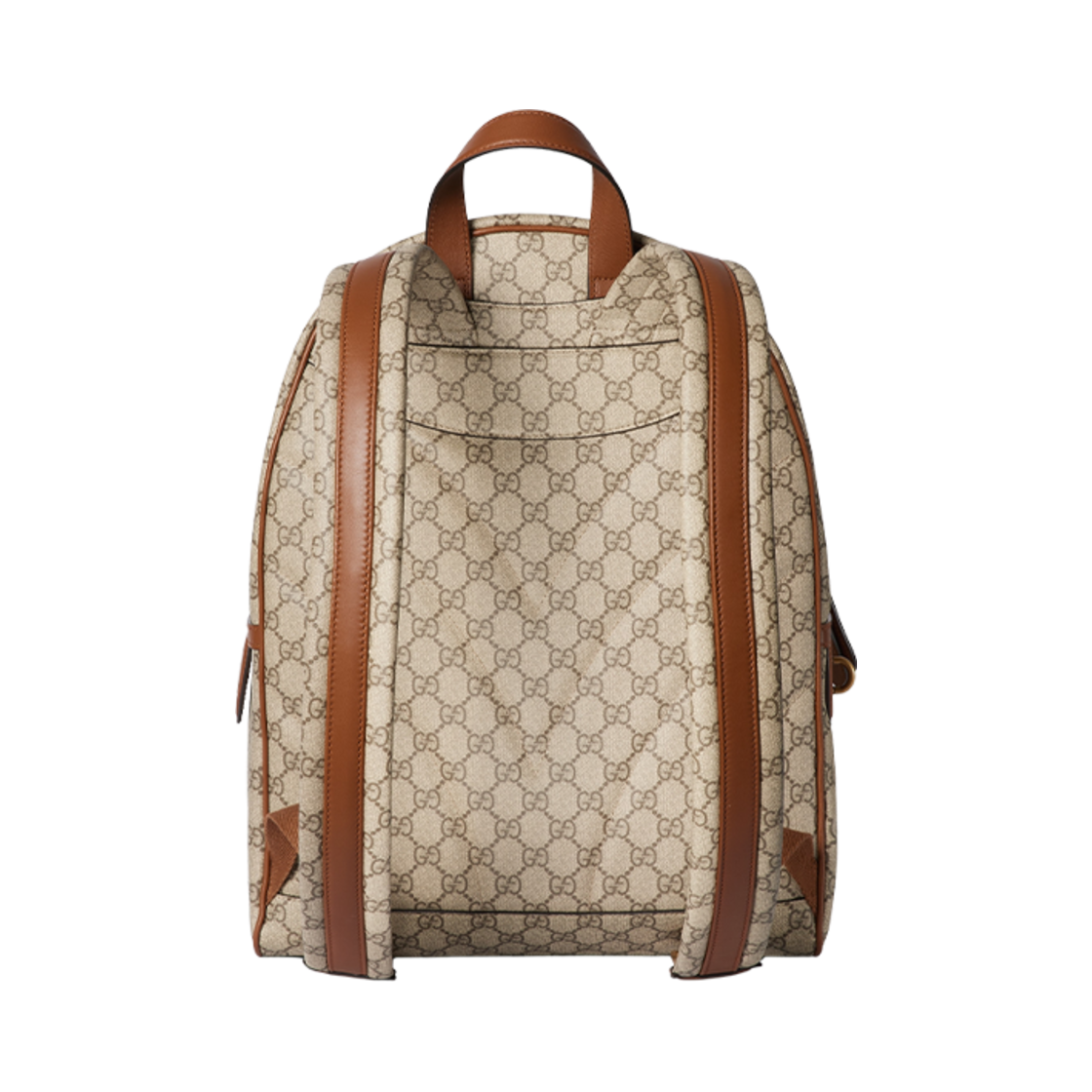 구찌 GG 엠블럼 미디움 백팩 베이지 다크 브라운(Gucci GG Emblem Medium Backpack Beige Dark Brown) - 3