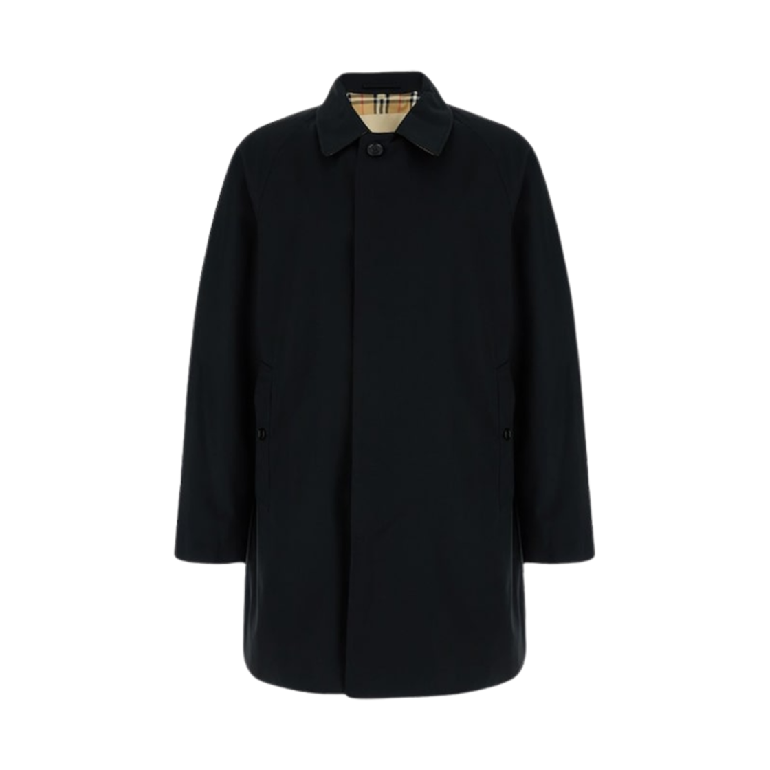 버버리 개버딘 헤리티지 코트 블랙(Burberry Gabardine Heritage Coat Black) - 1