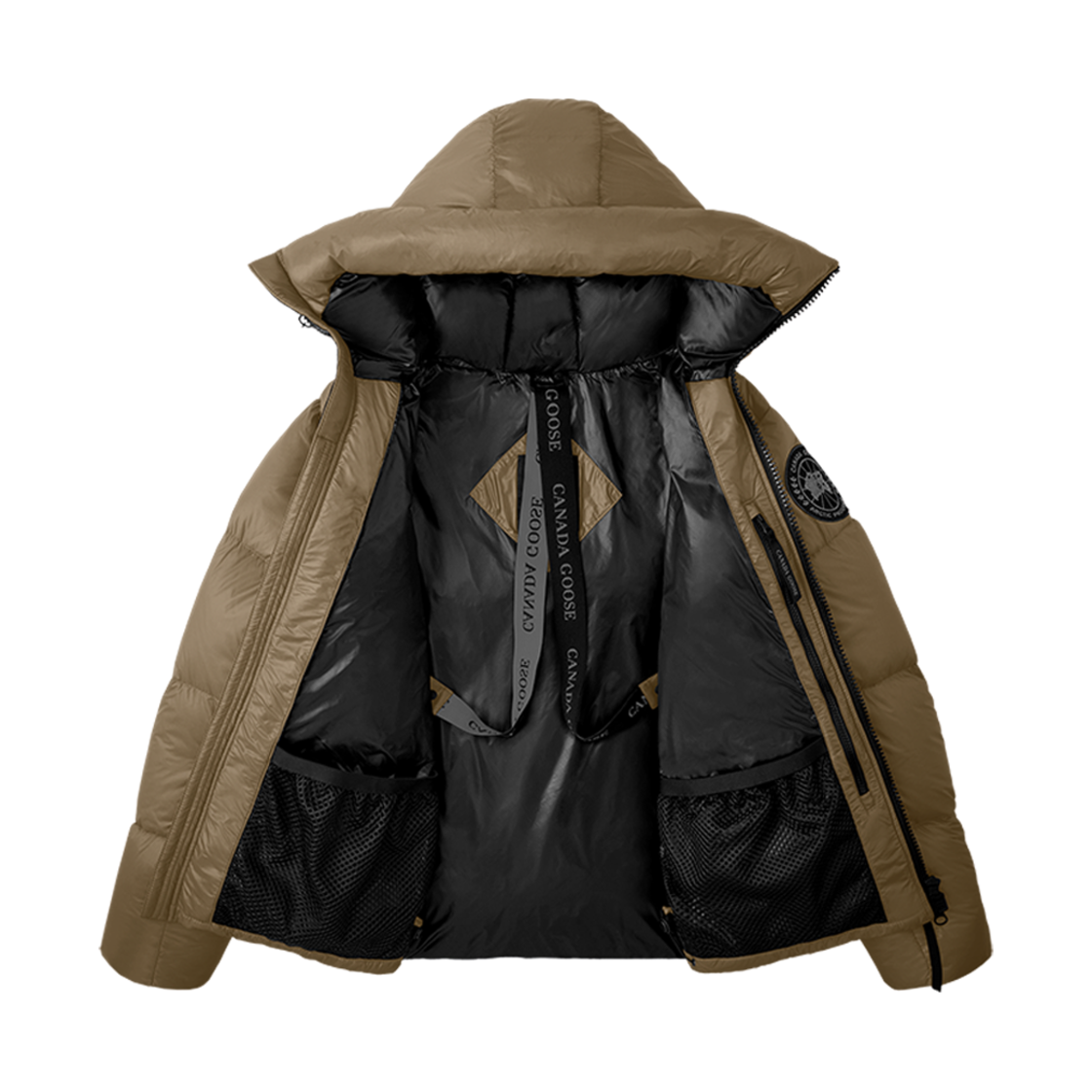 캐나다 구스 크로프턴 퍼퍼 블랙 라벨 노스우드 카키(Canada Goose Crofton Puffer Black Label Northwood Khaki) - 2