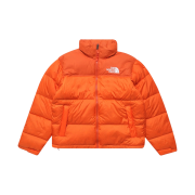 The North Face 1996 Retro Nuptse Jacket Red Orange Burnt Ochre