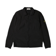 Stone Island 11819 Nylon Metal In Econyl Regenerated Nylon Overshirt Black - 24FW
