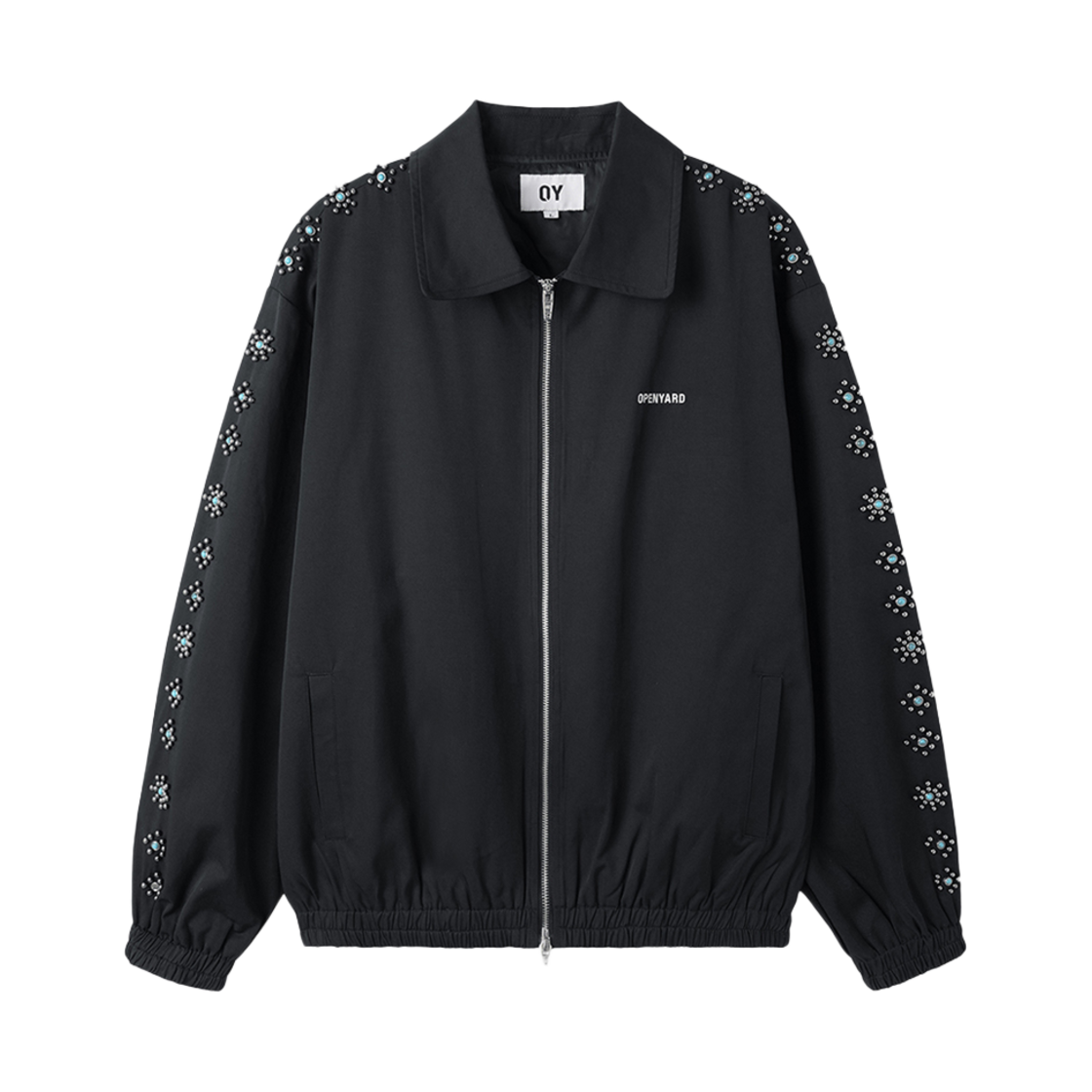 ★OY★TURQUOISE STUD JACKET - BROWN★正規品/韓国直送料込 오와이 터콰이즈 스터드 자켓 브라운 | OY | KREAM