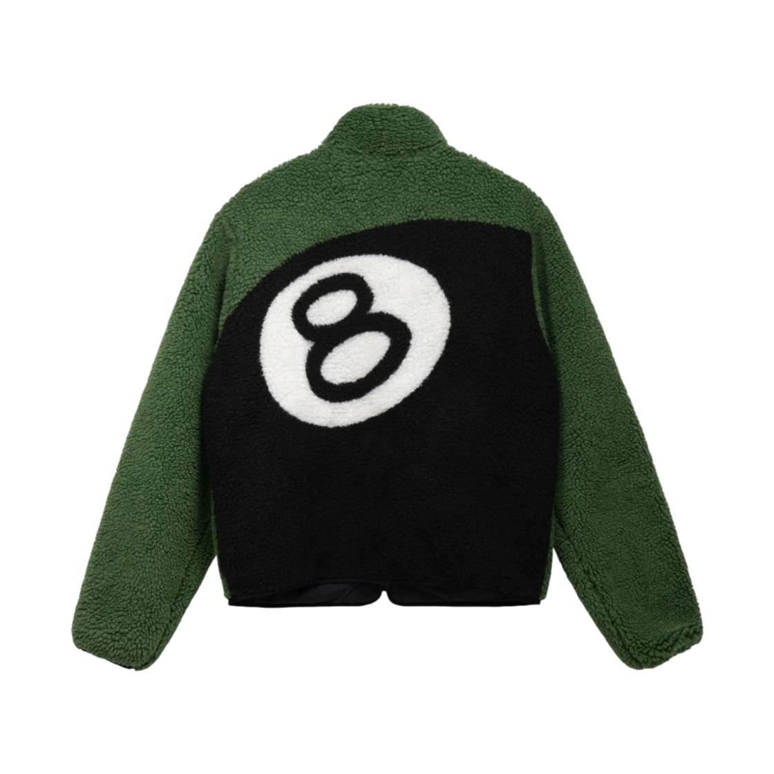 스투시 8볼 쉐르파 자켓 그린